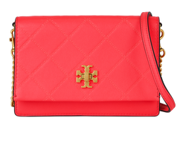 Georgia Turn- Lock Mini Crossbody, Leather, Fluo Pink, MIC, DB, 3*